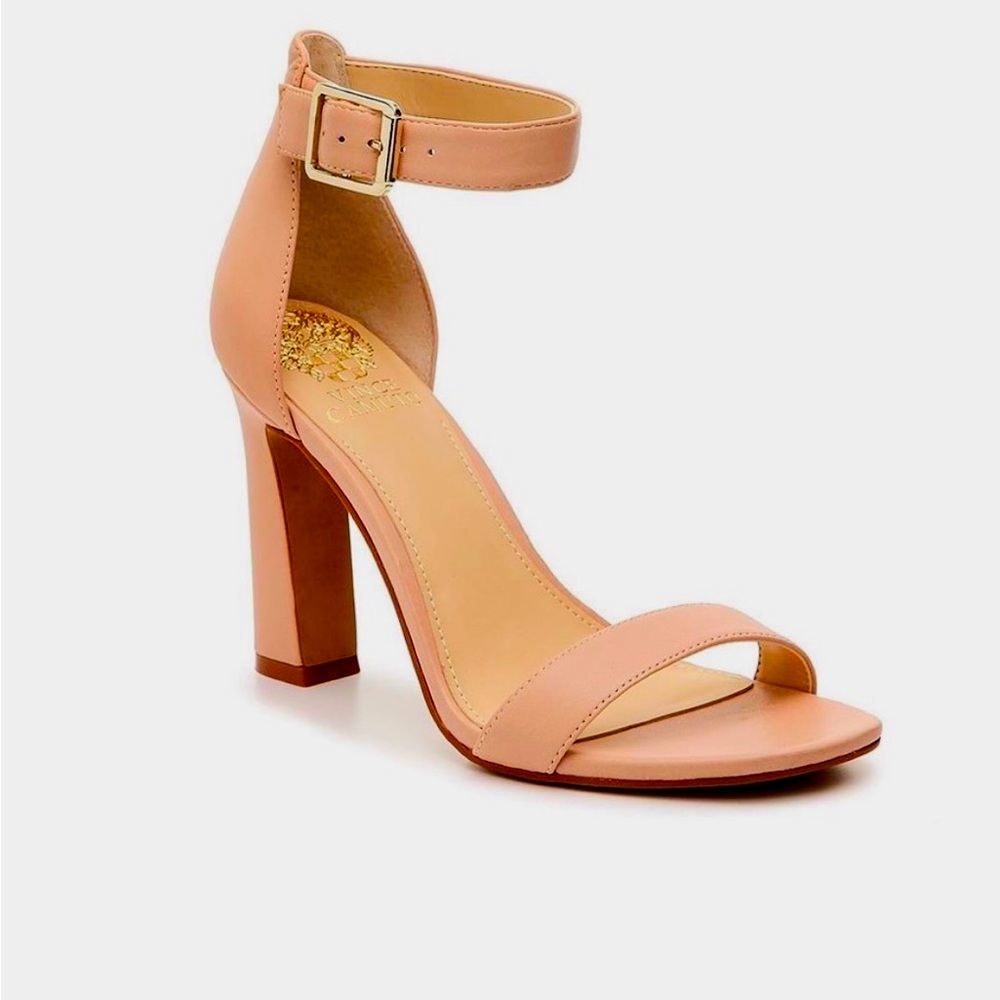 Vince Camuto Nude Blush Acelyn leather Sandal